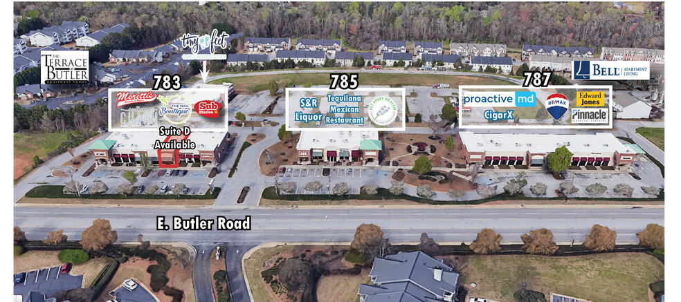 787 E Butler Rd, Mauldin, SC for rent - Building Photo - Image 1 of 4