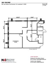 2601 E Oakland Park Blvd, Fort Lauderdale, FL to rent Floor Plan- Image 1 of 7