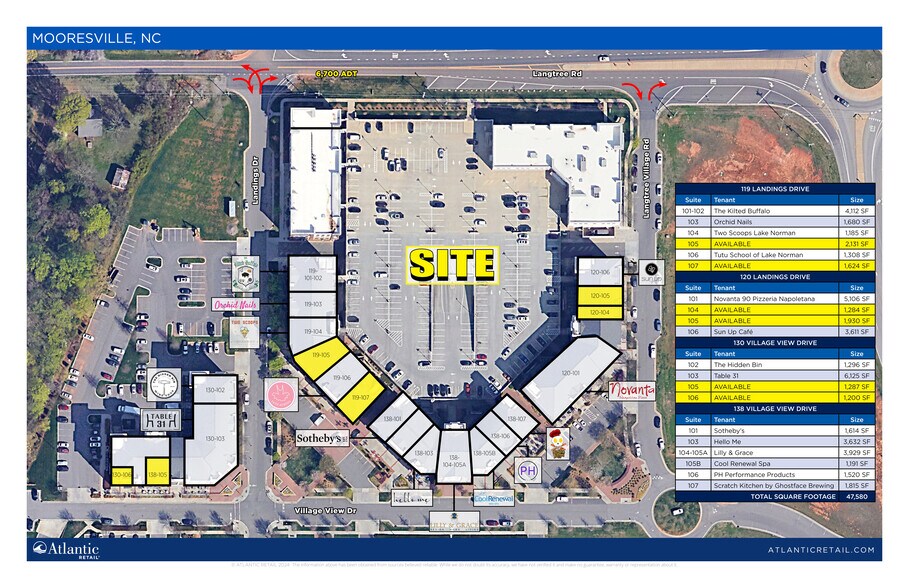 150 Landings Dr, Mooresville, NC for rent - Site Plan - Image 1 of 3