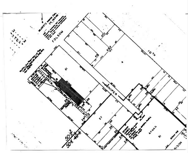 1475-1481 Folsom St, San Francisco, CA for rent - Plat Map - Image 2 of 11