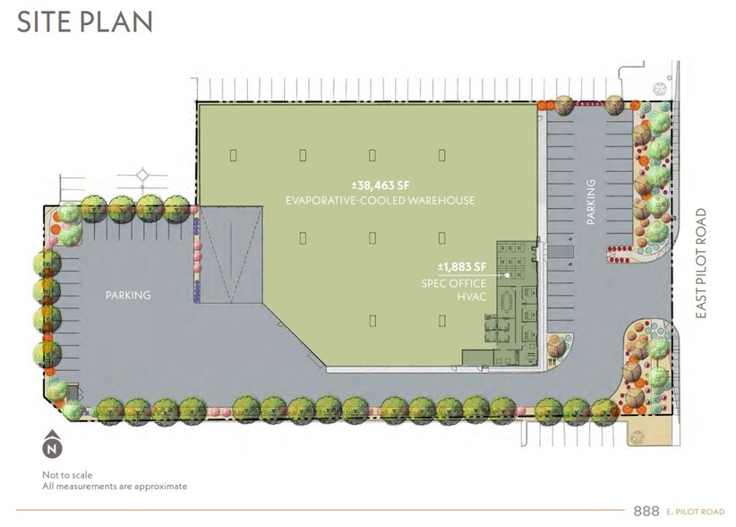 888 Pilot Rd, Las Vegas, NV for rent - Site Plan - Image 2 of 3