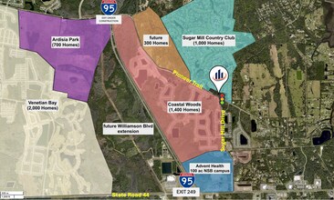 Pioneer Trail, New Smyrna Beach, FL - AERIAL map view