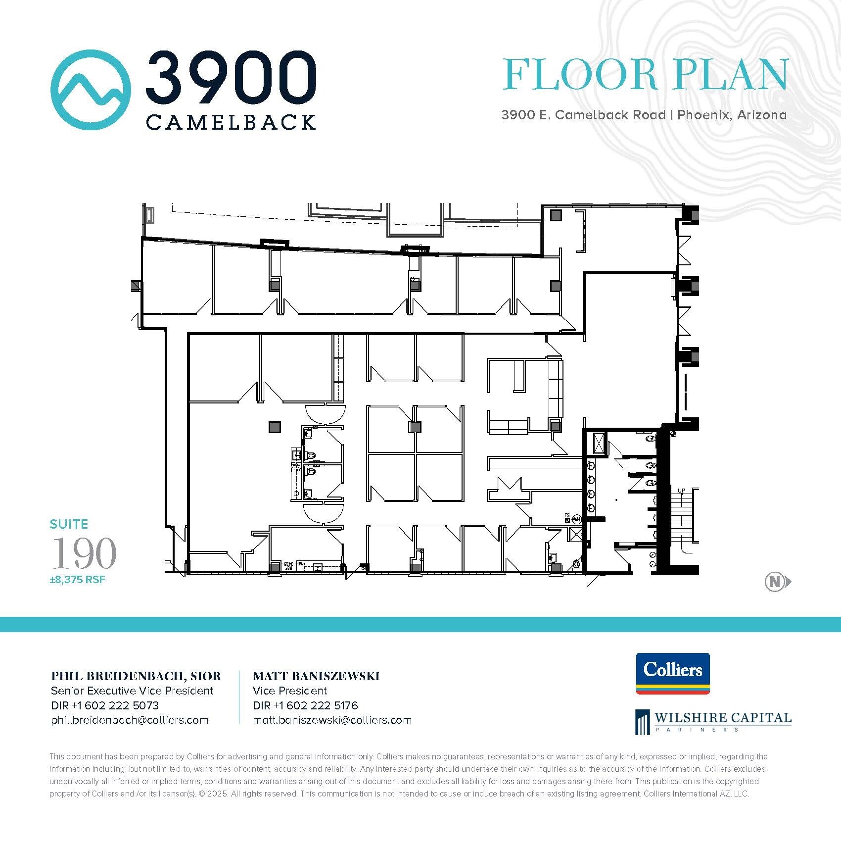 3900 E Camelback Rd, Phoenix, AZ to rent Floor Plan- Image 1 of 1