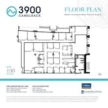 3900 E Camelback Rd, Phoenix, AZ to rent Floor Plan- Image 1 of 1