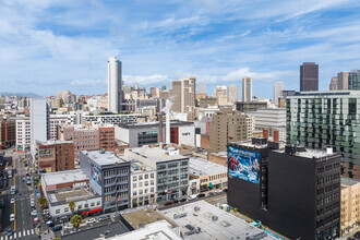 972 Mission St, San Francisco, CA - aerial  map view