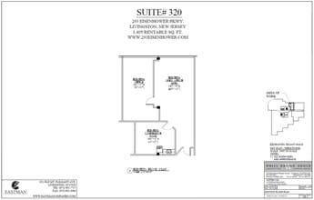 293 Eisenhower Pky, Livingston, NJ to rent Floor Plan- Image 1 of 1