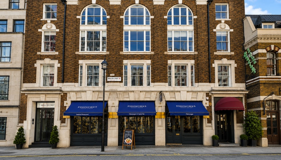 7-9 Swallow St, London to rent - Building Photo - Image 1 of 3