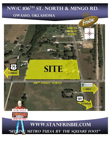 106th St & Mingo Rd, Owasso, OK for sale - Building Photo - Image 1 of 1