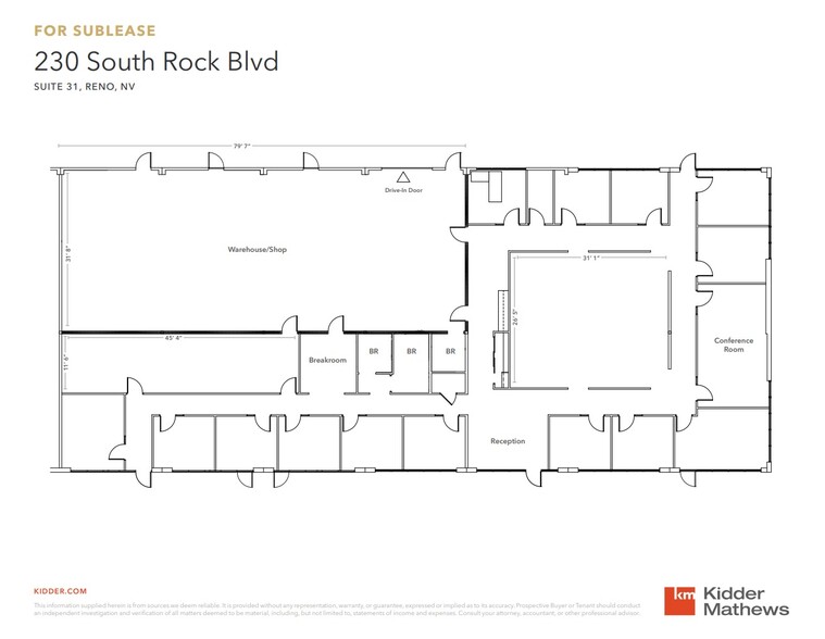 230 S Rock Blvd, Reno, NV for rent - Floor Plan - Image 2 of 3