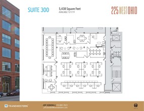 225 W Ohio St, Chicago, IL for rent Floor Plan- Image 1 of 1