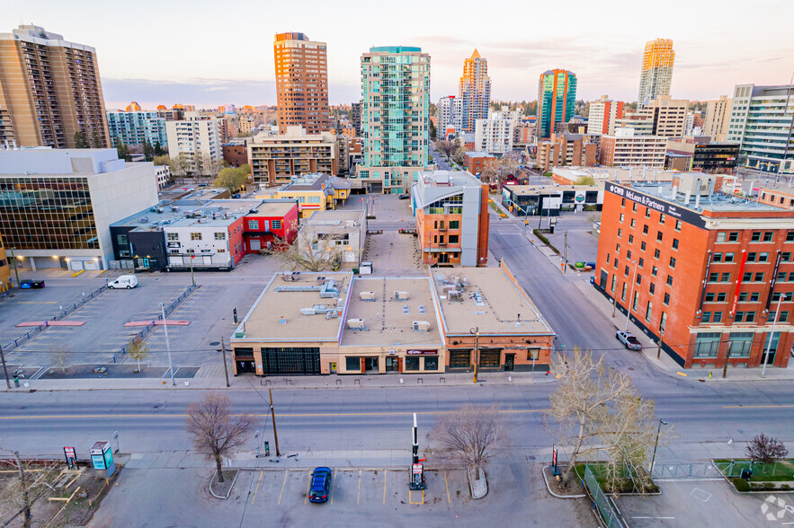 731-739 10 Ave SW, Calgary, AB for rent - Aerial - Image 2 of 6