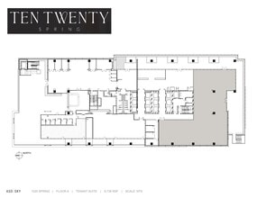 1020 Spring St, Atlanta, GA to rent Floor Plan- Image 1 of 1