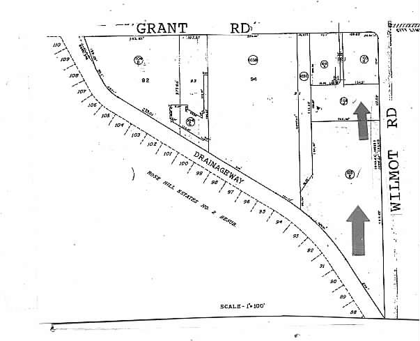 6258-6296 E Grant Rd, Tucson, AZ for rent - Plat Map - Image 2 of 3