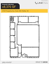 2701 Prosperity Ave, Merrifield, VA for rent Floor Plan- Image 2 of 2