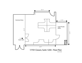 17701 Cowan, Irvine, CA for rent Site Plan- Image 1 of 5