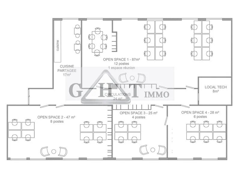 Office in Lognes for sale Floor Plan- Image 1 of 11
