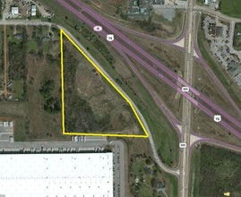 W Sandidge Rd, Olive Branch, MS - aerial  map view