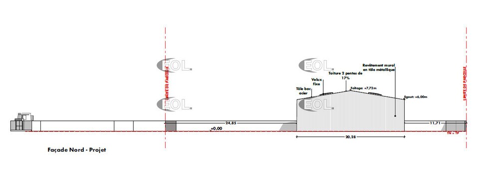 Land in Le Rove for sale - Floor Plan - Image 2 of 3