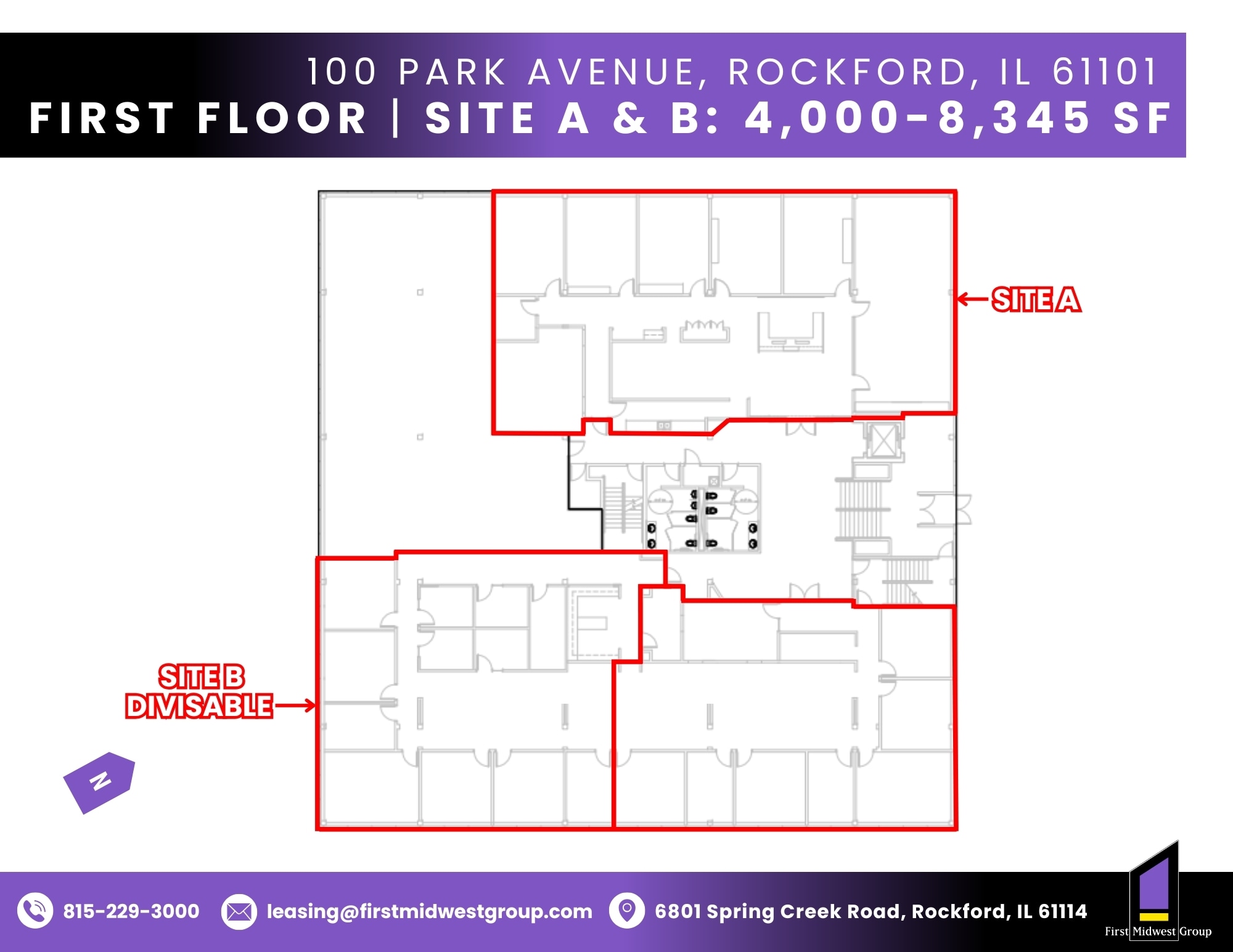 100 Park Ave, Rockford, IL to rent Building Photo- Image 1 of 1