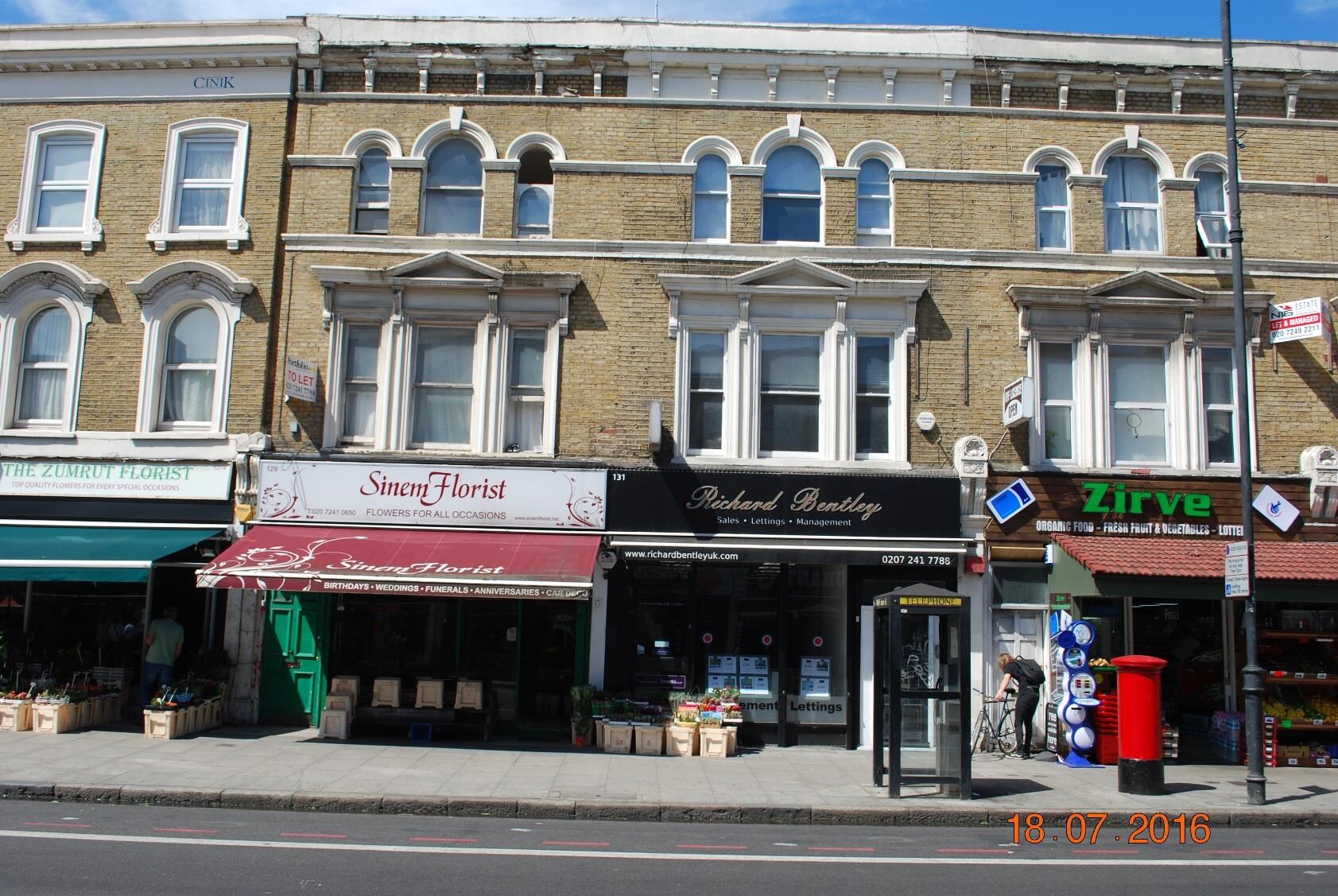 129-131 Stoke Newington Rd, London for sale Primary Photo- Image 1 of 1