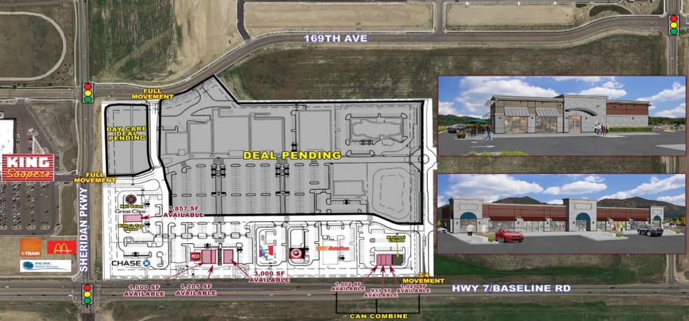 NE Hwy 7 & Sheridan Pkwy, Broomfield, CO for rent - Building Photo - Image 2 of 3