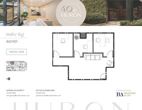 40 E Huron St, Chicago, IL for rent Floor Plan- Image 1 of 5