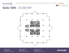 6 Concourse Pky NE, Atlanta, GA to rent Floor Plan- Image 1 of 1