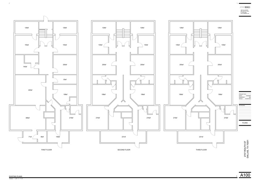 2707 Routh St, Dallas, TX for rent - Site Plan - Image 3 of 3