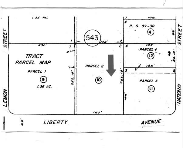 155 E Liberty Ave, Anaheim, CA for rent - Plat Map - Image 2 of 4