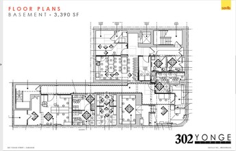 302 Yonge St, Toronto, ON for rent Floor Plan- Image 1 of 1