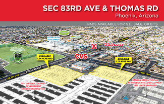 More details for SEC 83rd & Thomas Rd ave, Phoenix, AZ - Land for Rent