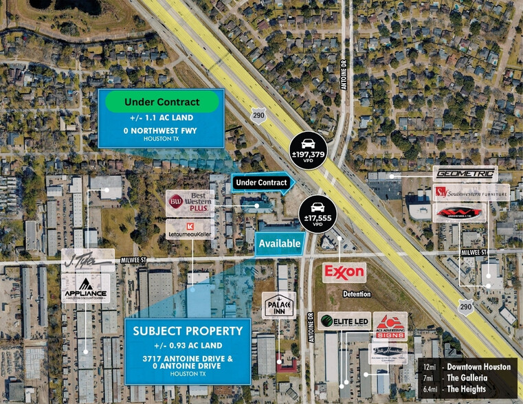 Two (2) Land Parcels at US 290 & Antoine portfolio of 2 properties for sale on LoopNet.co.uk - Building Photo - Image 1 of 5