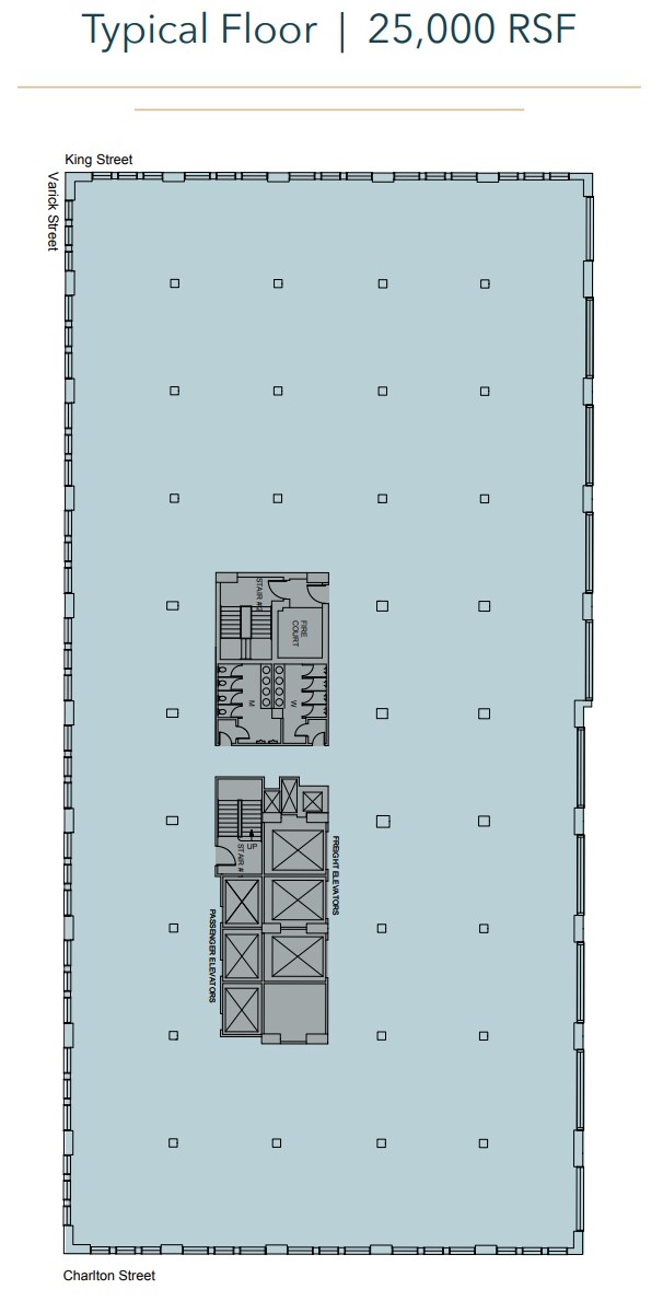 180 Varick St, New York, NY to rent Floor Plan- Image 1 of 1