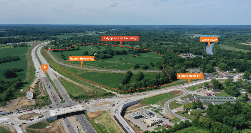 SWC of I-69 & 144 sr, Bargersville, IN for sale - Aerial - Image 1 of 2