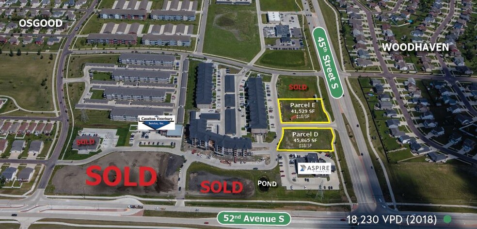 45th St S & 52nd Ave S, Fargo, ND for sale - Building Photo - Image 1 of 2