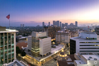 9460-9470 Wilshire Blvd, Beverly Hills, CA - aerial  map view