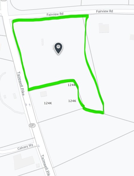 7145 Fairview Rd, Corryton, TN for sale - Plat Map - Image 1 of 1