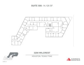 3200 Wilcrest Dr, Houston, TX for rent Floor Plan- Image 1 of 1