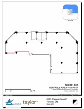 2001 Sheppard Ave E, Toronto, ON for rent Site Plan- Image 1 of 1