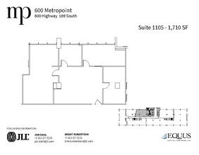 600 Highway 169 S, Saint Louis Park, MN for rent Floor Plan- Image 1 of 1