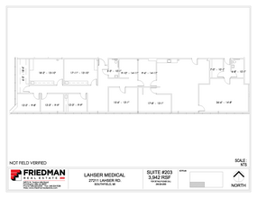 27177 Lahser Rd, Southfield, MI for rent Floor Plan- Image 1 of 1