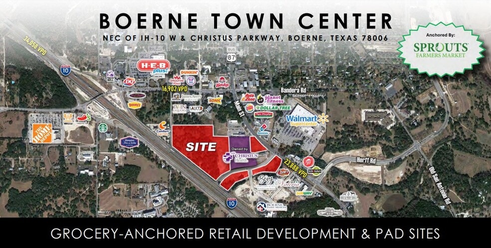 IH-10 W & Christus Pkwy, Boerne, TX for rent - Building Photo - Image 1 of 5