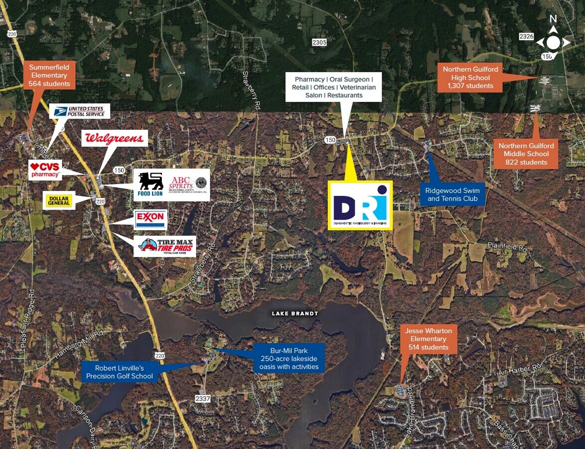 6199 Lake Brandt Rd, Greensboro 27455 Diagnostic Radiology and