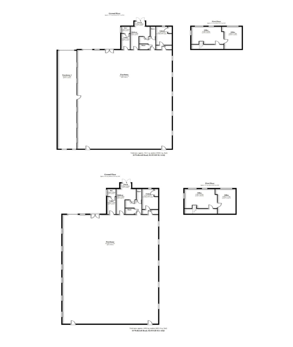 11-12 Wellcroft Rd, Slough to rent Floor Plan- Image 1 of 2