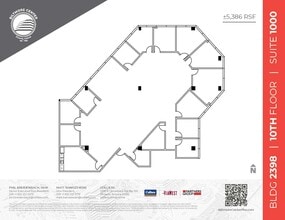 2398 E Camelback Rd, Phoenix, AZ to rent Floor Plan- Image 1 of 2