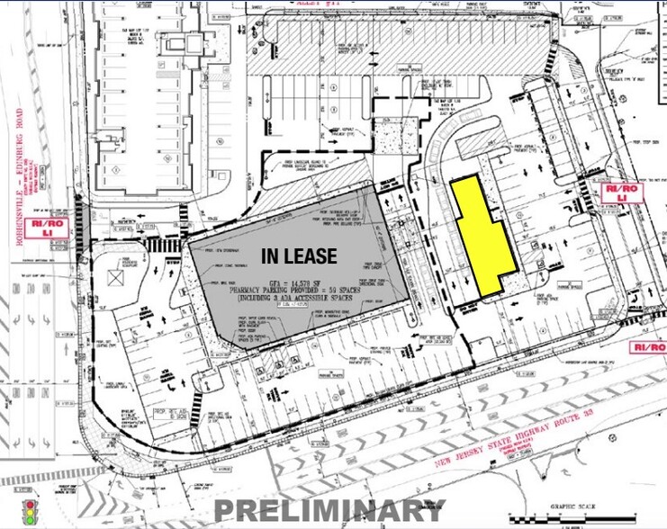 2370 Route 33, Robbinsville, NJ for rent - Site Plan - Image 2 of 2