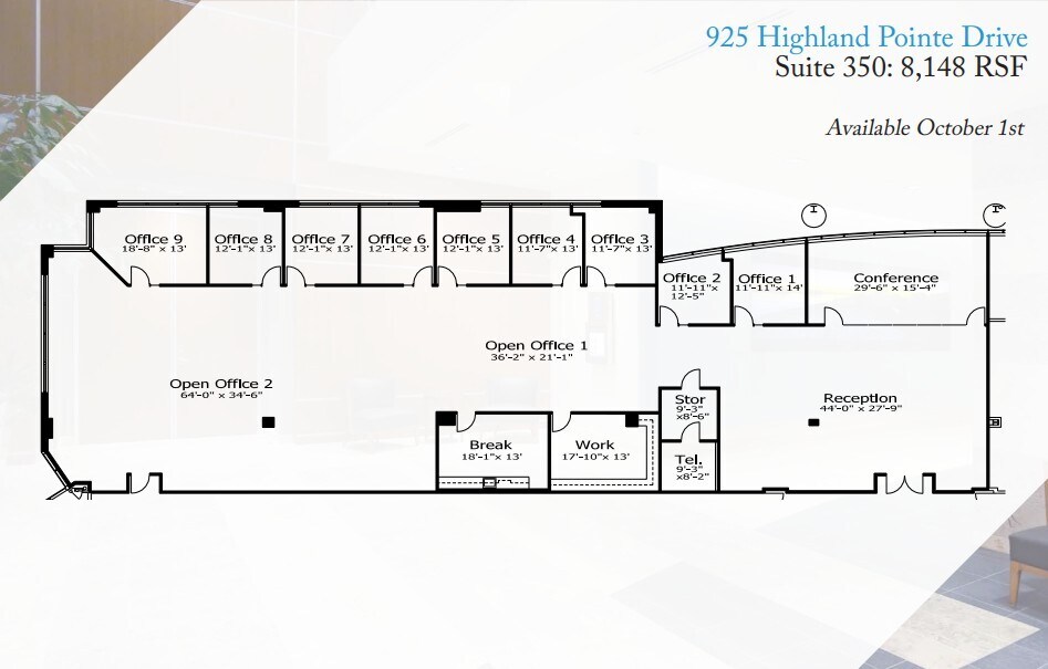 925 Highland Pointe Dr, Roseville, CA to rent Floor Plan- Image 1 of 1