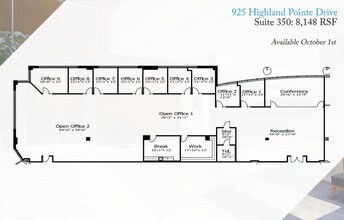 925 Highland Pointe Dr, Roseville, CA to rent Floor Plan- Image 1 of 1