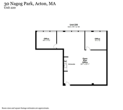 30 Nagog Park, Acton, MA for rent Floor Plan- Image 1 of 1