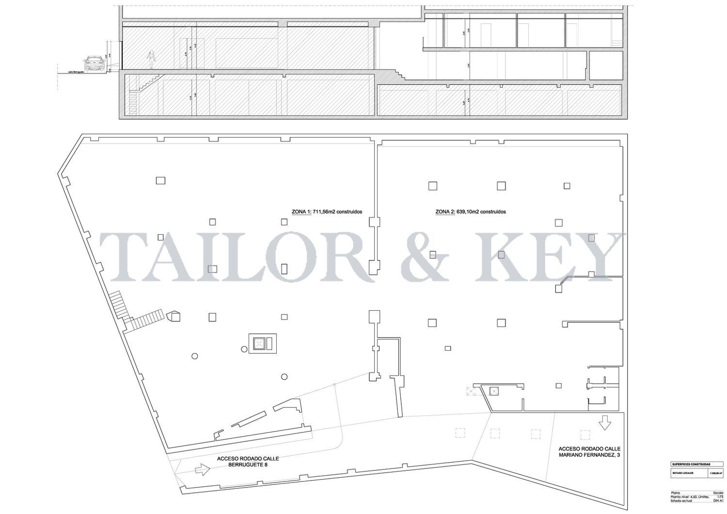 Retail in Madrid, Madrid to rent Typical Floor Plan- Image 1 of 12